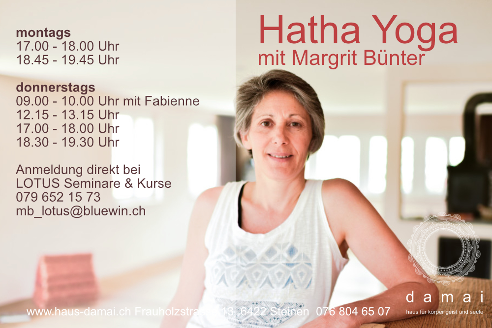Hatha Yoga - 12.15h AUSGEBUCHT